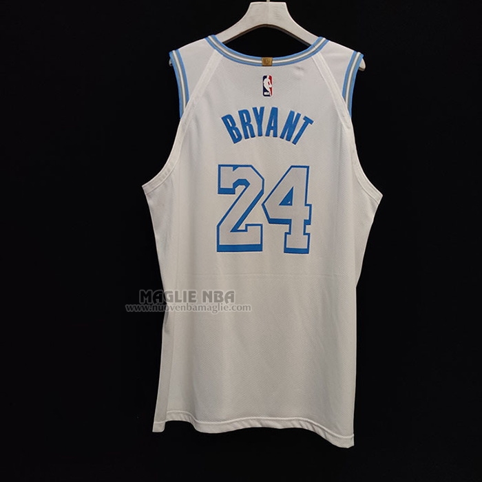 Maglia
 Kobe Bryant NO 24 Los Angeles Lakers Citta
 Autentico
 2020-21 Bianco
